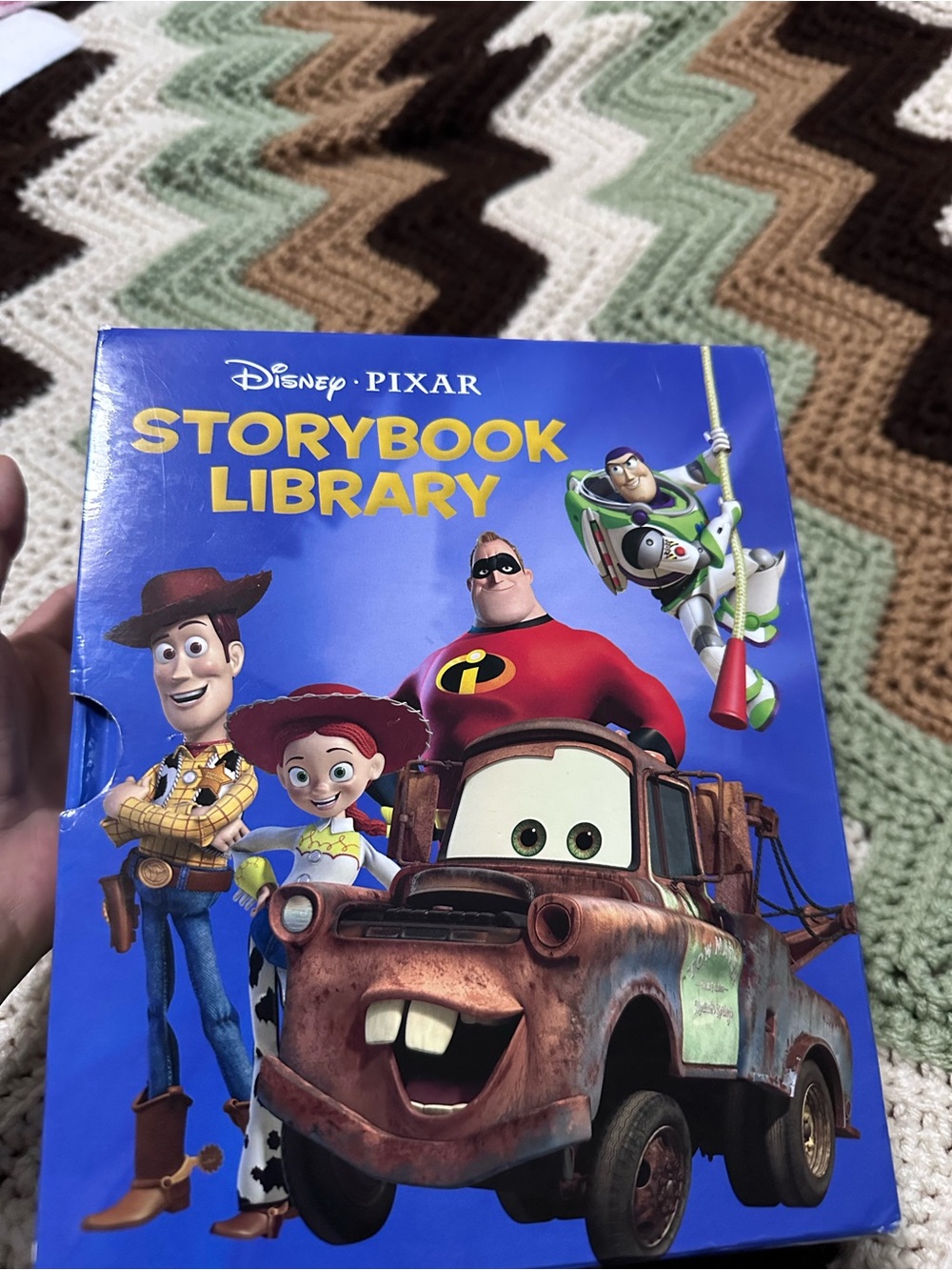 Disney Blue Storybook Library - Pixar Characters